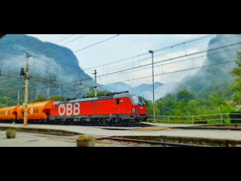 Rail traffic in Slovenia - September 2020 [4K]