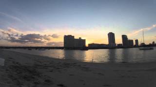preview picture of video 'GoPro panning egg timer time lapse of sunset'