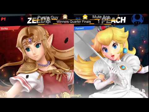 ECG Weekly 2/15/2020 - WQF - Purple Guy(Zelda) Vs Mute Ace(Peach) - SSBU