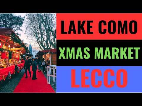 Country 9 - 🇮🇹 Italy 🇮🇹 - 2023 - Lake Como - Lecco Christmas Market #4k #travelvlog