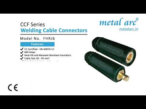 Female Welding Cable Connector CCF Series - FHRJ6F 600 Amps