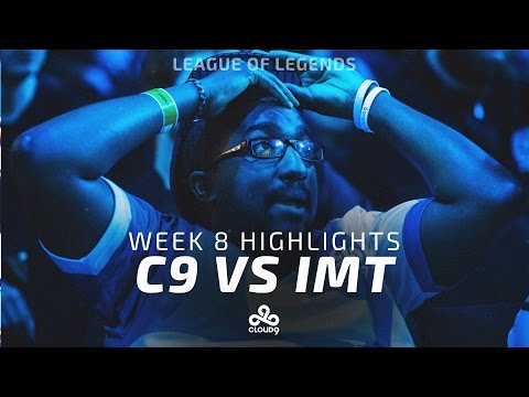 Cloud9 LoL - LCS Week 8 | Cloud9 vs Immortals Highlights (2017)