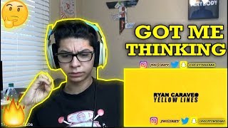 Ryan Caraveo - Yellow Lines (Official Audio) REACTION!