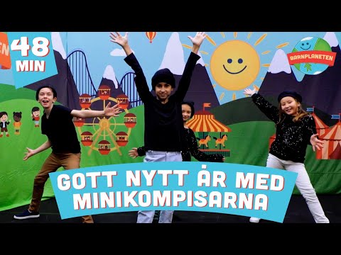Gott nytt år med Minikompisarna - här kommer alla deras videos under 2021
