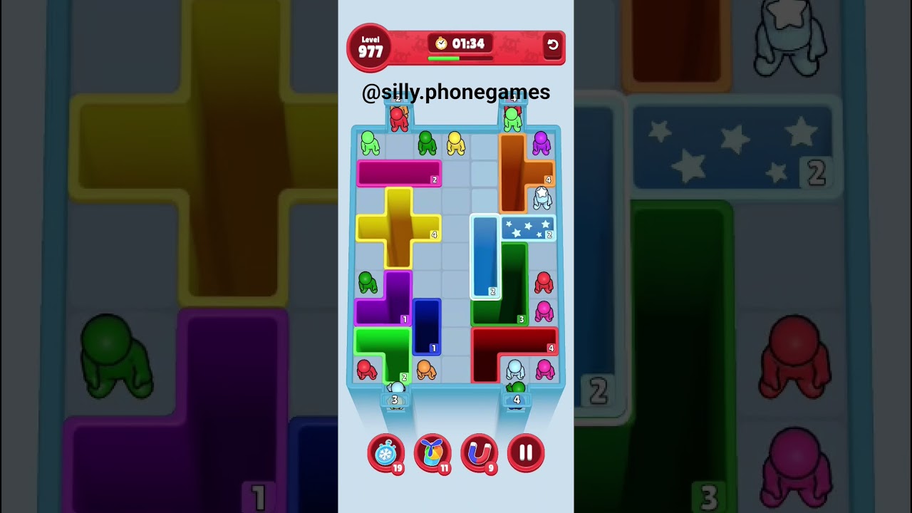 Drop Away Level 977 Walkthrough Solution