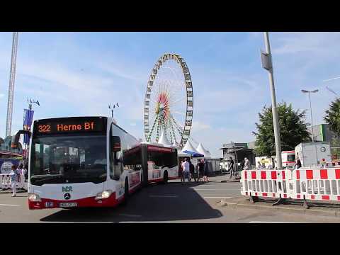 HCR Linie 322/323, Das erste Fahrgeschäft zur Cranger Kirmes