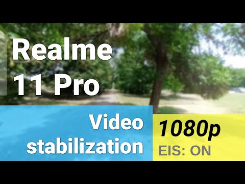 Full HD 1080p 30fps (stabilization test, main camera) - Realme 11 Pro video sample