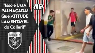 Vergonhoso: Olha o que Calleri fez com torcedor do Palmeiras após vice do São Paulo