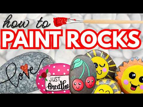 🎨 The Ultimate Rock Painting Guide 🎨 || Everything You Need to Get Started!