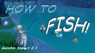 How To Fish (Fishing Guide)【Genshin Impact Version 2.1】