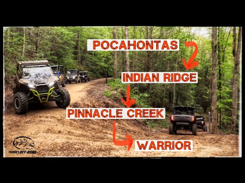 Exploring Hatfield-McCoy Trails from Gold and Blue Cabins | Day 2 Ride | FISHER’S OFF-ROAD | 2025