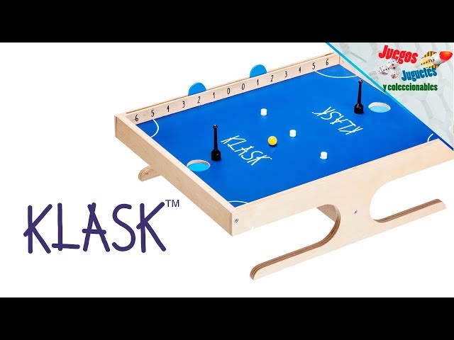 Vídeo relacionado con KLASK - Juego Habilidad galardonado 2 Jugadores - Juego Mesa para Toda la Familia,Adultos y niños - Juego imanes a Partir los 8 años - Juego Familiar en la Lista recomendaciones para Juego del Año