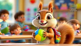 Squeaky goes to school