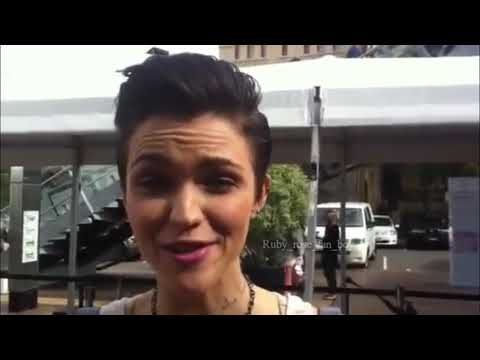 Ruby Rose at Australian Fashion Week/giving tips