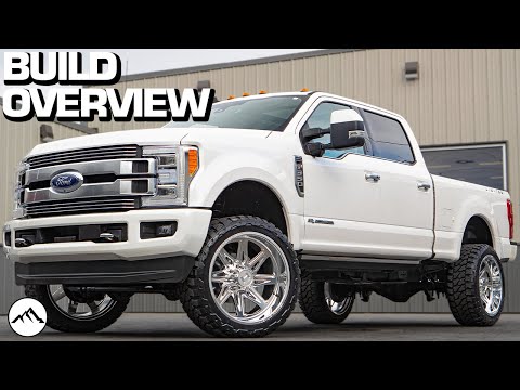 BUILD OVERVIEW: Lifted 2019 Ford F-350 | 24x12 Hostile Forged Tomahawk, Fury Country Hunter M/T