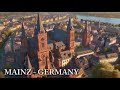 Mainz Germany - A Journey through the pearl on the rhine - 4k HDR 60fps || Travel Tube