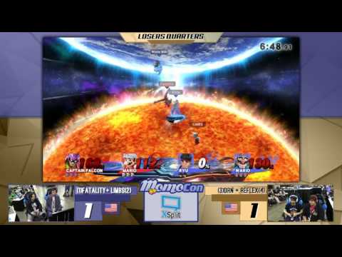 Momocon 2016: Smash 4 Doubles - Fatality & Limbs vs DRN & Reflex - Losers Round 6