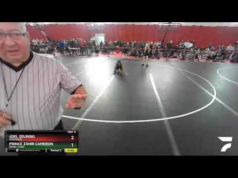 97 Lbs Champ. Round 1 - Prince Zahir Cameron, RISING STARS Vs Joel Zelinski, Wisconsin B666