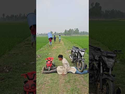 Two motorcycles are coming at a high speed.