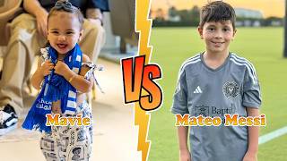 Mavie (Neymar's Daughter) VS Mateo Messi Transformation ★ From Baby To 2026