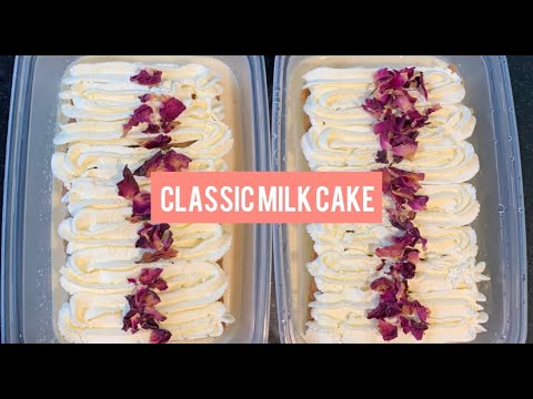 Classic Milk Cake | Tres Leches Cake | Simple and Easy 3 Milk Cake