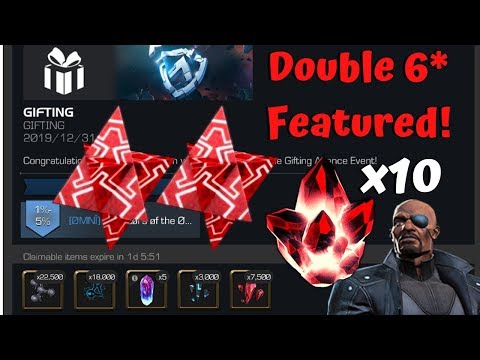 Double 6* Featured! NO WAY! x10 5* Crystals! - Marvel Contest of Champions