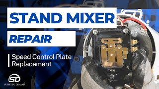 How to Replace SDW10119326 Speed Control Plate on KitchenAid Model KSM150PSWW Stand Mixer