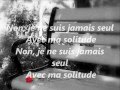 Ma solitude ( Serge Reggiani ).wmv