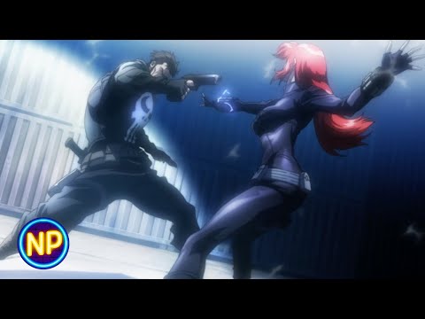Black Widow and The Punisher Fight | Avengers Confidential: Black Widow & Punisher | Now Playing