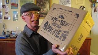 Video thumbnail for Donner M-10 10W Guitar AMP.  Unboxing and plug in. by Rich Davis