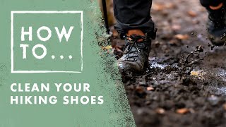 How to clean your hiking shoes | Salomon How to