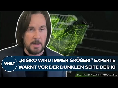 KÜNSTLICHE INTELLIGENZ: "Risiko wird immer größer" Experte warnt vor der dunklen Seite der KI