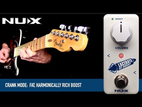 Обзор педали эффектов Nux NFB-2 Lacerate FET Boost