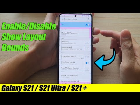Galaxy S21/Ultra/Plus: How to Enable/Disable Show Surface Updates