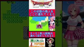 ドラクエ３小ネタ🌟商人を棺桶にしてここに連れてくると‥？【ドラゴンクエスト3】#shorts