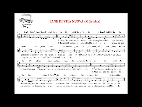 Pane Di Vita Nuova - Marco Frisina