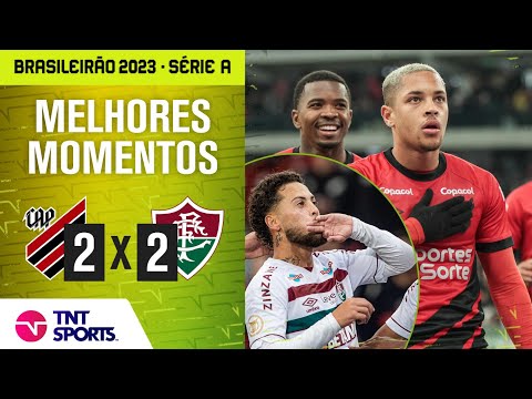VITOR ROQUE GARANTE EMPATE DO FURACÃO NO FIM! ATHLETICO PARANAENSE 2 X 2 FLUMINENSE | BRASILEIRÃO