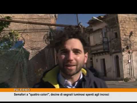 Semafori a "quattro colori", decine di segnali luminosi spenti agli incroci [TgMed 08/02/2019]