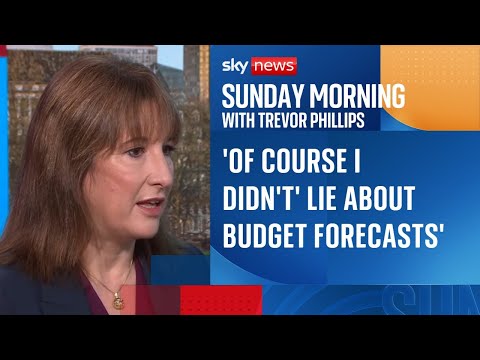 Chancellor: 'Of course I didn't' lie about budget forecasts'