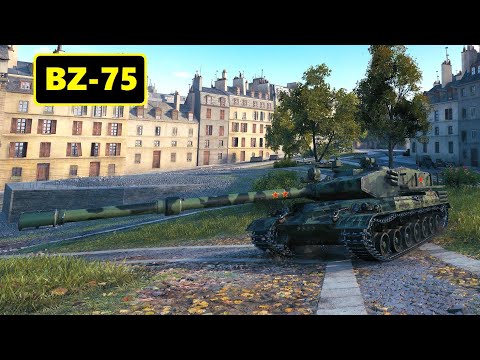 BZ-75. 9.2k dmg/7 kills. World of Tanks Top Replays.