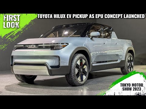 Thumbnail for Toyota EPU Concept (Hilux EV Picku-up) Launched @ Japan Mobility Show 2023 -Full Interior Exterior by Toyota EPU
