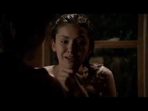 Enzo Attacks Elena In The Bath And Damon Saves Her - The Vampire Diaries 5x20 Scene