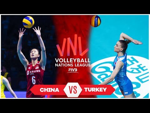 China vs Turkey | Match Highlights | Final Round Women's VNL 2019 (HD)