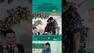 Download lagu Detik-detik pria lain mencium pengantin wanita #shortsviral #fyp #trending #pernikahanviral mp3