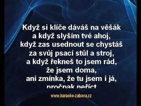 Marie Rottrová - Zřejmě letos nikde nejsou kytky (karaoke z www.karaoke-zabava.cz)