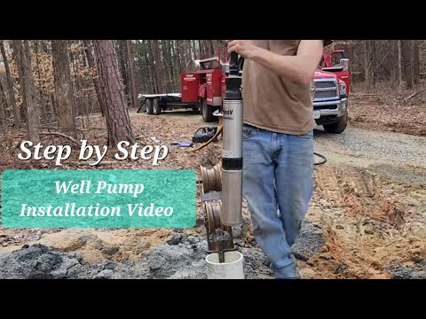 Deep Submersible Well Pump Installation. Educational Guide