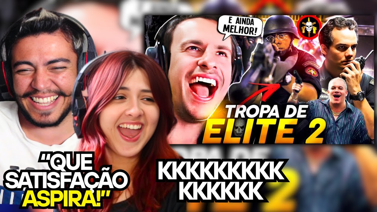 SUPER XANDÃO ASSISTINDO TROPA DE ELITE 2: O INIMIGO AGORA É OUTRO! | REACT