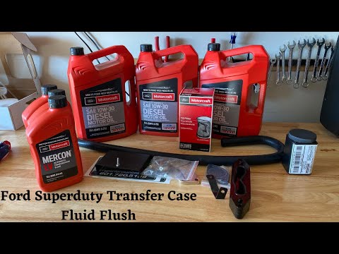 2017-2019 Ford F250/F350 How-To Flush Transfer Case Fluid
