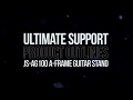 Ultimate Support Product Outlines - JS-AG100 A-Frame Guitar Stand