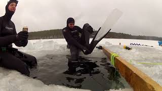 preview picture of video 'Smells Like Rubber Ep. 2 - Idiots Free Diving Under Ice'